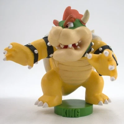 任天堂超级马里奥国际象棋游戏替换 Bowser King Piece 玩具 2009 — 第 1/4 张图片