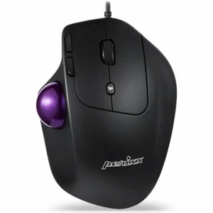 Perixx PERIMICE-520, kabelgebundene ergonomische Trackball Maus, anpassbarer Win - Bild 1 von 1