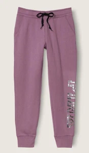 Victoria's Secret SMALL *PINK* EVERYDAY LOUNGE SKINNY JOGGER lila Eisfolie Logo - Bild 1 von 4