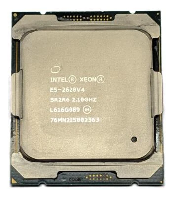 Intel Xeon E5 2620V4 CPU Processor SR2R6 8 Cores 20MB Cache 3.00GHz LGA2011-3 - Image 1 of 2