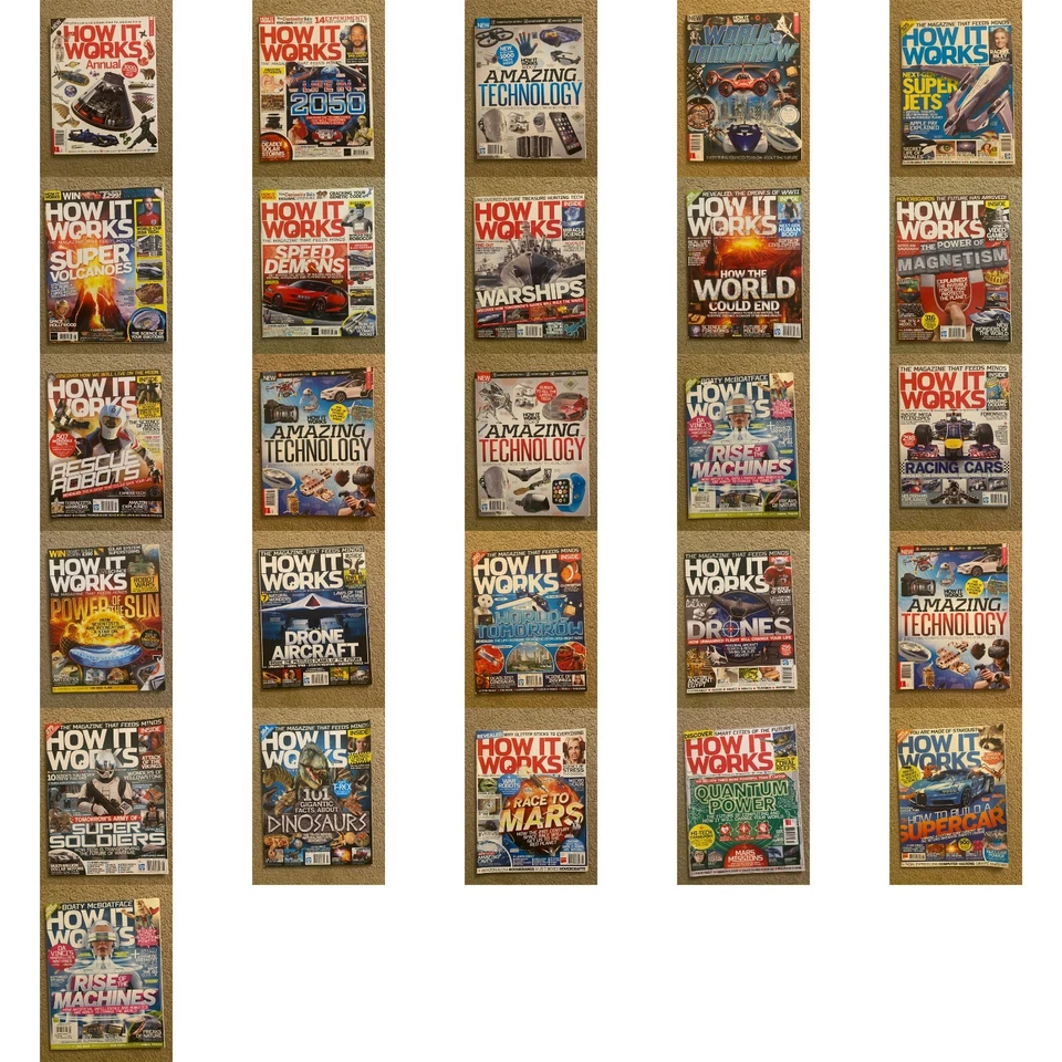 NEW Magazine Lot: How It Works: YOU CHOOSE: discover future science Foto 1 de 1