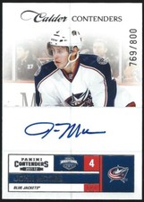 2011/12 Panini Contenders JOHN MOORE "CALDER CONTENDERS" Auto RC Rookie #769/800