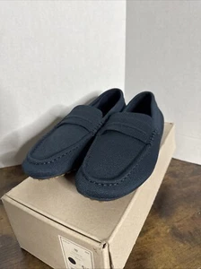 Mocasín Rothy's The Driving para hombre azul marino talla 8,5 NUEVO en caja - Imagen 1 de 6