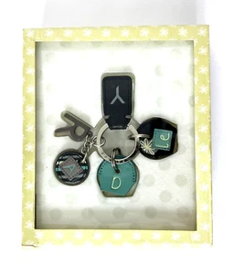 RADLEY Keyring Key Ring or Handbag Charm Multicoloured Leather New in Box - Picture 1 of 8