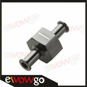 5/16" 8mm Billet Fuel Pressure Gauge Inline Barb Adapter With 1/8" Port Aluminum - Picture 1 of 7