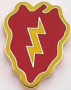 PIN DE SOLAPA SOMBRERO MILITAR - PIN 25ª DIVISIÓN DE INFANTERÍA - NUEVO - Imagen 1 de 1