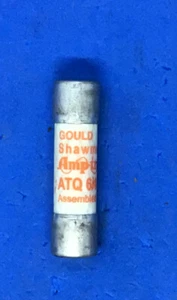 Shawmut ATQ5 6/10 Amp Fuses FNQ-5 6/10 500V Time Delay - Picture 1 of 2