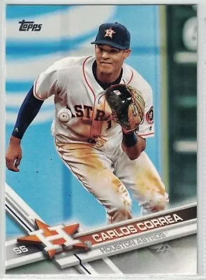 2017 Topps Baseball Cards (1-670 & Inserts) - Pick the Cards You Need - Image 1 of 4