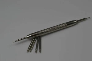 1 x Edelstahl Federstegwerkzeug Federstege Entferner mit Federstege (4 x 18mm) - Bild 1 von 1