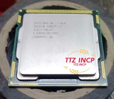 Intel Core i7-860 2.8GHz SLBJJ Quad-Core LGA 1156 Socket H CPU Processor - Image 1 of 2