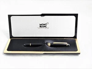 NUEVO EN CAJA - Vintage Montblanc pieza maestra 149 pluma estilográfica recubierta de oro - pluma mediana - Imagen 1 de 8