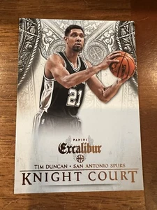 2014-15 Panini Excalibur Knight Court Tim Duncan #3 HOF - Picture 1 of 2