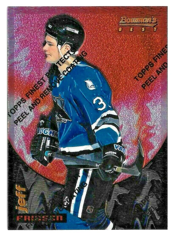 1994-95 Jeff Friesen Bowman's Best - San Jose Sharks - Image 1 of 1