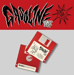KEY SHINee 2nd Album [Gasoline] Floppy Ver. CD+24p Book+P.Card+F.Poster+Sticker - Picture 1 of 12