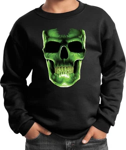 Buy Cool Shirts Kids Halloween Sweatshirt Glow Bones - Picture 1 of 13