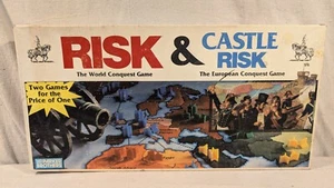 Brettspiel Risiko und Burg Risiko von 1990 - Vintage - okayer Zustand - Bild 1 von 13