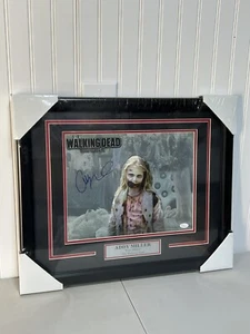 Addy Miller Signed And Framed 11x14 Photo The Walking Dead JSA Pose 2 - Picture 1 of 3