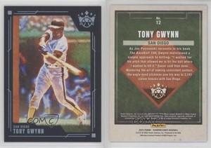 2022 Panini Diamond Kings Blue Frame Tony Gwynn #12 HOF