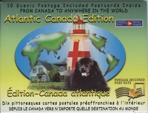 CANADA SET OF 10 POSTAGE PRE PAID SCENIC POSTCARDS - ATLANTIC EDITION Perfect!!! - Picture 1 of 2