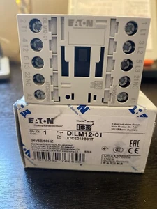 DILM12-01 24VAC50/60HZ. MOELLER.      EATON XTCE012B01T 24VAC - Foto 1 di 1