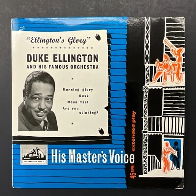 Duke Ellington & His Famous Orchestra, Ellington's Glory, 7" 45rpm EP Vinyl VG+ - Image 1 of 4