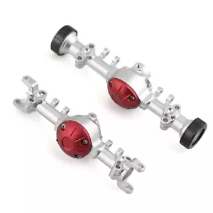 2PCS Aluminum Front & Rear Axle Housing Set for Kyosho MINI-Z 4x4 RC Car Upgrade - Picture 1 of 12