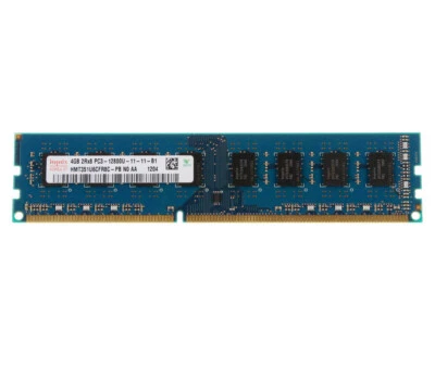 4GB RAM Hynix 4GB 2Rx8 PC3-12800 DDR3 1600MHZ 1.5V CPU DIMM Desktop Memory RAM#% - Image 1 of 4