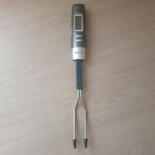 Procook Grey Handheld LCD Disply Digital BBQ Meat Cooking Thermometer Fork Grill