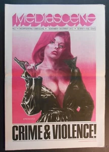 Mediascene #7 (Nov-Dez 1973, Supergraphics) Steranko, Crime (AKA Comixscene) - Bild 1 von 3