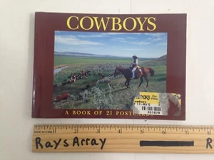 Cowboys Book of 21 Postcards. Intact - Picture 1 of 12