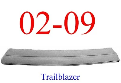 Задняя центральная подножка 02 09 Chevy Trailblazer, серая GM1191108 - Изображение 1 из 4