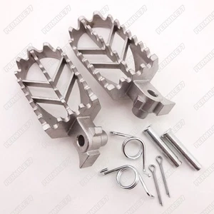 Escaleras de reposapiés de acero inoxidable para Kawasaki KLX110 2002-2011 2012 2013 - Imagen 1 de 5