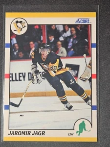 90-91 Puntuación Jaromir Jagr Novato 🚨🚨🚨 Pittsburgh Penguins - Imagen 1 de 2