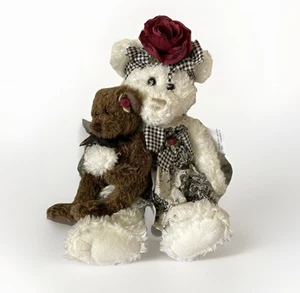 Priscilla’s Plush Artist Bear With Baby 12” • Excellent Made in USA - Picture 1 of 5