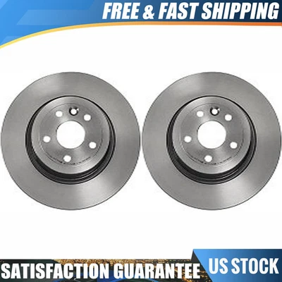 Rotor de freio traseiro Brembo 2 compatível com 2016-2018 Land Rover Range Rover Evoque - Imagem 1 de 4