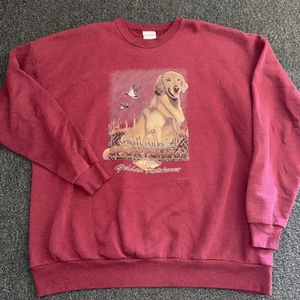 Vintage Golden Retriever Rundhalsausschnitt Herren 3xl Sportler Vogel Hund Labor Hergestellt in den USA - Bild 1 von 7