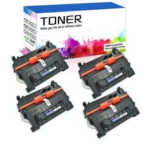 4x CF281X 81X Black Toner for HP LaserJet Enterprise M605 M605n MFP M630dn M630z - Picture 1 of 23