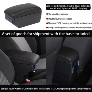 car Universal  handrail box multi-functional storage box storage compartment - Bild 1 von 6