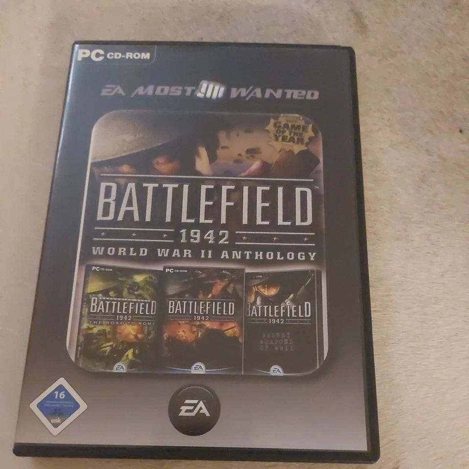 Battlefild 1942 PC Spiele (CD-ROM / DVD) - Bild 1 von 1