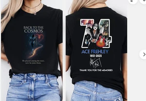 Camisa conmemorativa KISS Ace Frehley - Camisa Thank You for the Memories 1951-2025 - Imagen 1 de 1
