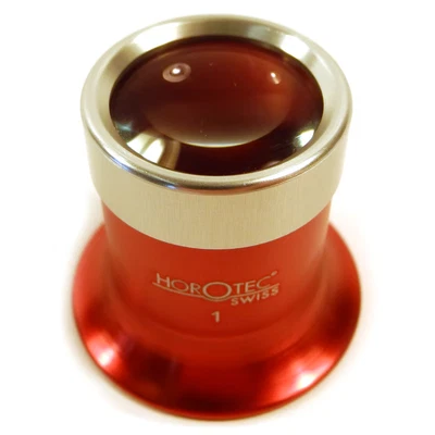 Aluminium Watchmaker Eyeglass 10x Magnification Horotec® MSA00.031-1 - HE00031-1 - Image 1 of 3