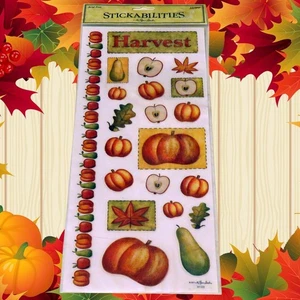 Stickabilities Harvest Fall Pumpkin Stickers Scrapbooking New - Picture 1 of 3