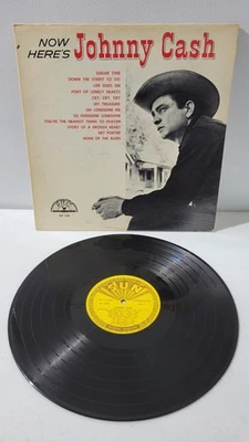 1961 Now Here's JOHNNY CASH US LP Sun SLP M1255 VG/VG - Image 1 of 2