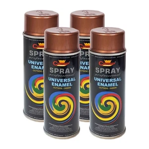4x LACKSPRAY  400ml  Kupfer metallic Sprayfarbe Sprühfarbe  - Bild 1 von 4