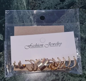 Damen Modeschmuck Ohrringe Set 6 Paar, Neu, Elegant, OVP. - Bild 1 von 2
