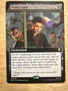 Parker Luck (Extended Art) - Marvel's Spider-Man - MTG - Picture 1 of 2