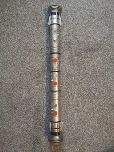 Star Wars Full Size Darth Maul Double Ended Light Saber Hasbro 2011 - Picture 1 of 3