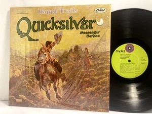 Quicksilver Messernger Service - Happy Trails LP - Capitol ST-120- Tested VG+ T3 - Picture 1 of 2