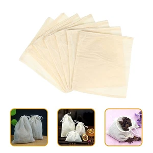 50 Pcs Tasche Mit Kordelzug Kleine Musselinbeutel Baumwollbeutel - Bild 1 von 10