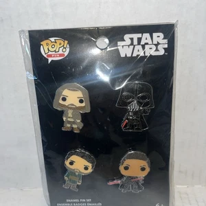 Funko Pop! Star Wars 4 Stück Emaille Pin Set NEU!! Obi Wan Kenobi Lucasfilme Disney - Bild 1 von 3